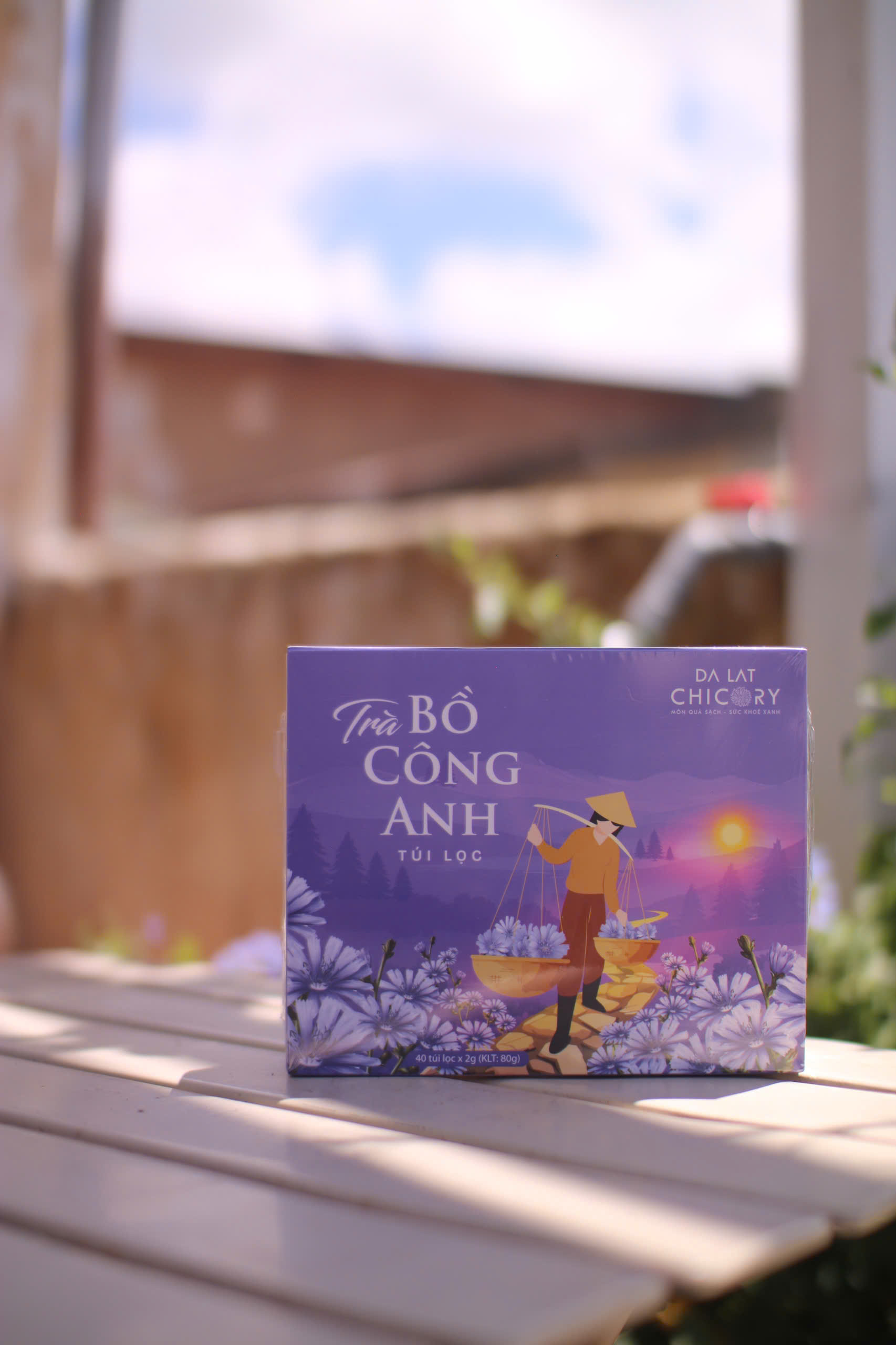 Trà Bồ Công Anh Chicory Dalat (40 túi lọc x2g)